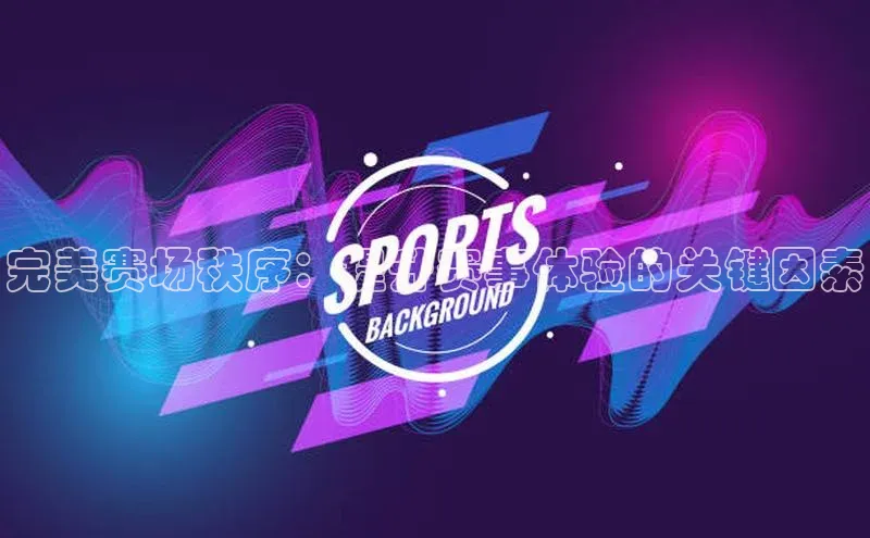 完美赛场秩序：提升赛事体验的关键因素